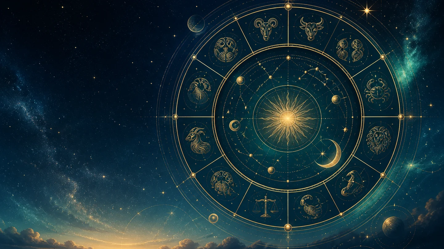Representação visual de Signos e Mapa Astral