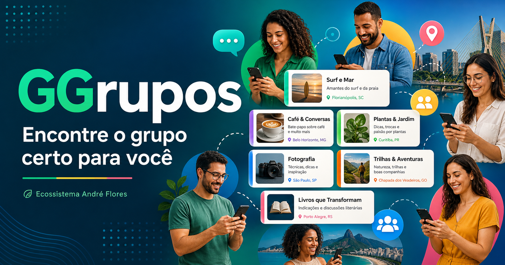 GGrupos, encontre o grupo certo para você
