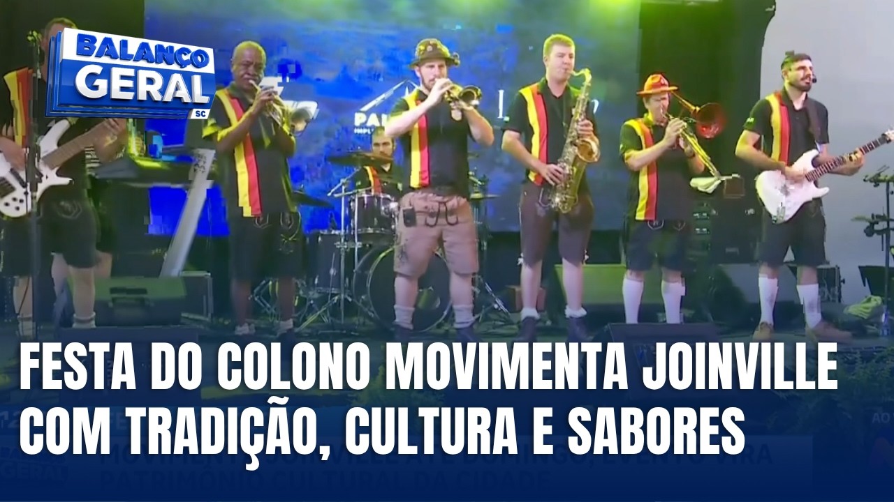Festa do Colono reúne gastronomia, cultura e história em Joinville