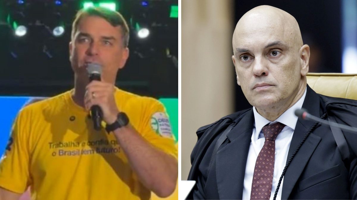 ‘Não vou abaixar a cabeça para tirano’: Flávio Bolsonaro eleva tom contra Moraes após nova proibição de visitas ao pai