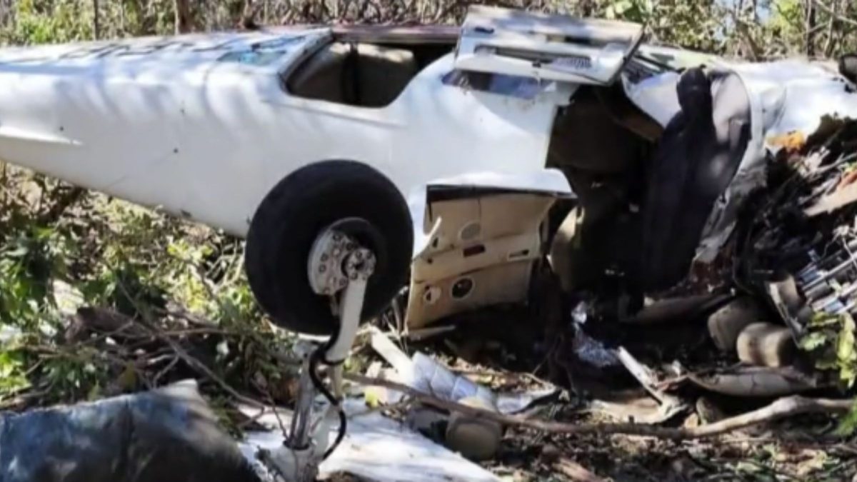Queda de avião deixa casal morto e piloto ferido no Tocantins; aeronave seguia para o Pará