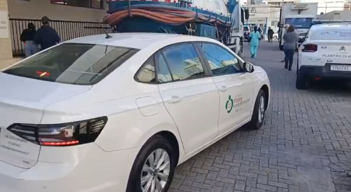 Pulmão é escoltado em 12 minutos entre hospital Marieta e aeroporto