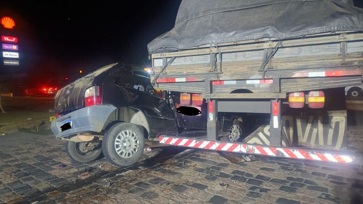 Homem morre, dois ficam gravemente feridos e bebê de oito meses sai ileso em grave acidente na BR-470, em SC