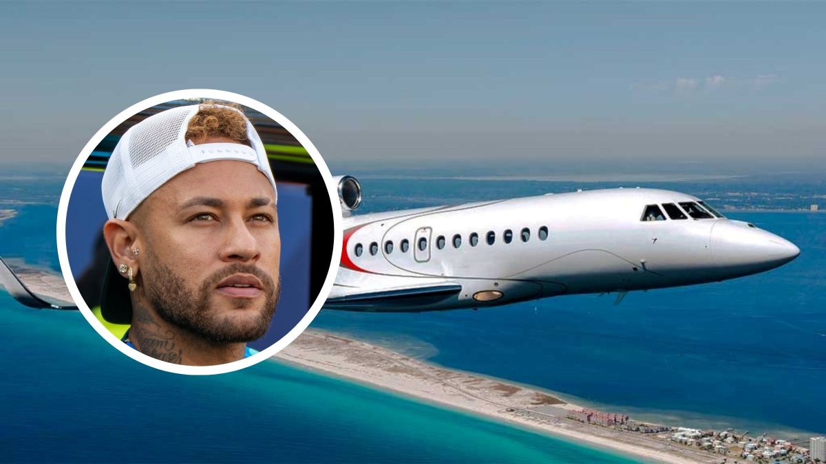 FOTOS: Jatinho de R$ 225 milhões de Neymar tem três motores, cama a bordo e percorre continentes sem realizar escalas