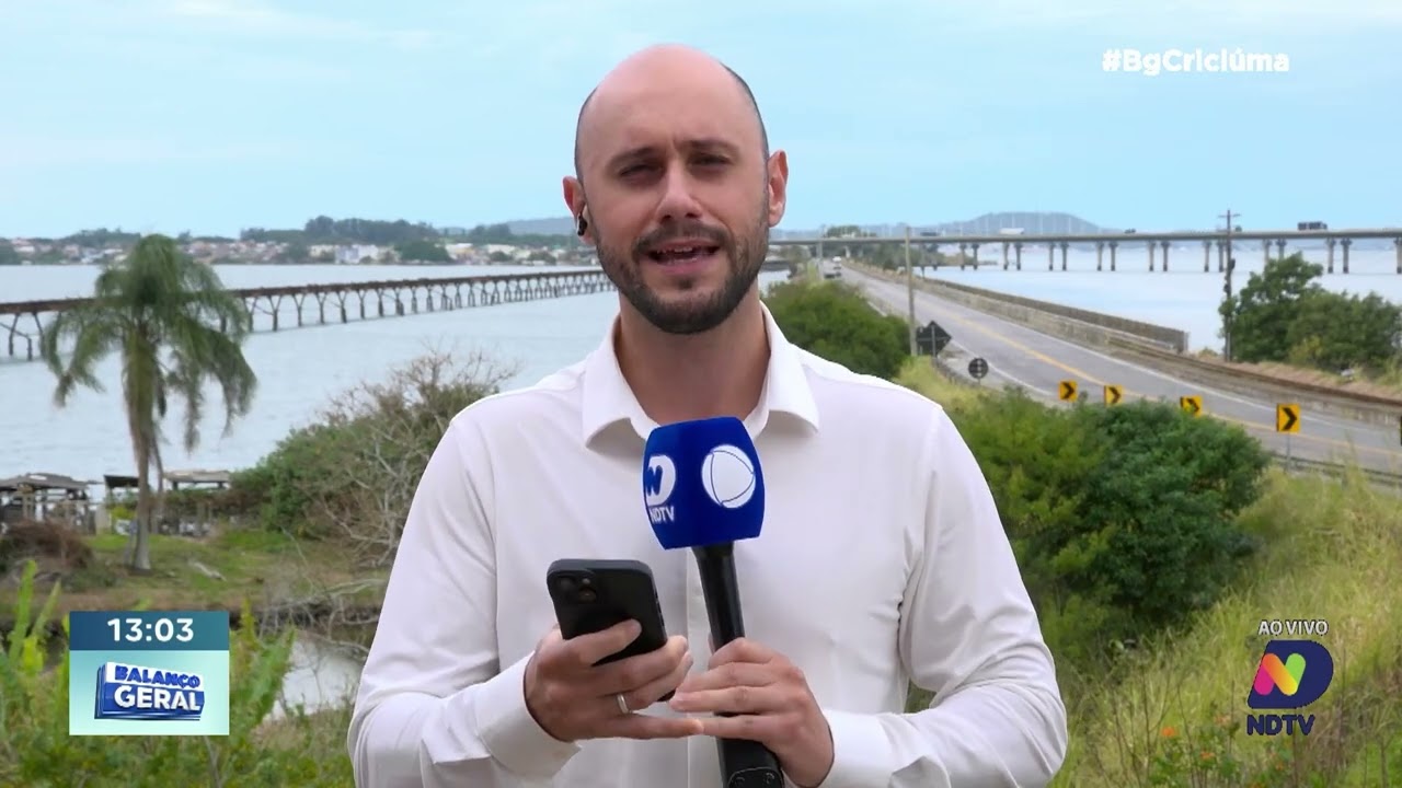 Vistoria ambiental em Tubarão flagra descarte irregular no Rio da Madre