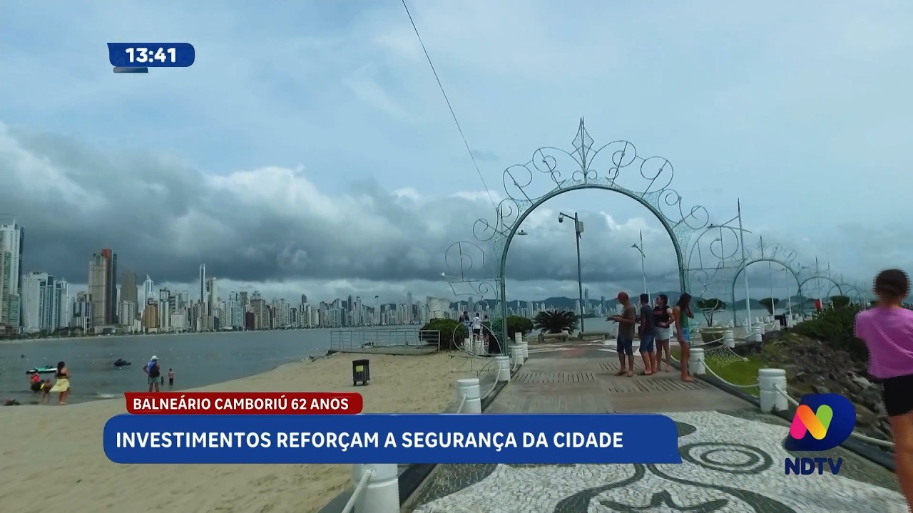 Balneário Camboriú investe em segurança e celebra 62 anos de desenvolvimento