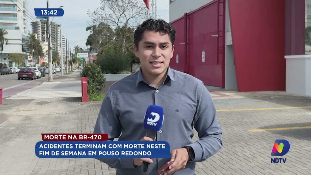Morte na BR-470: acidentes na BR-470 terminam com morte neste final de semana em Pouso Redondo