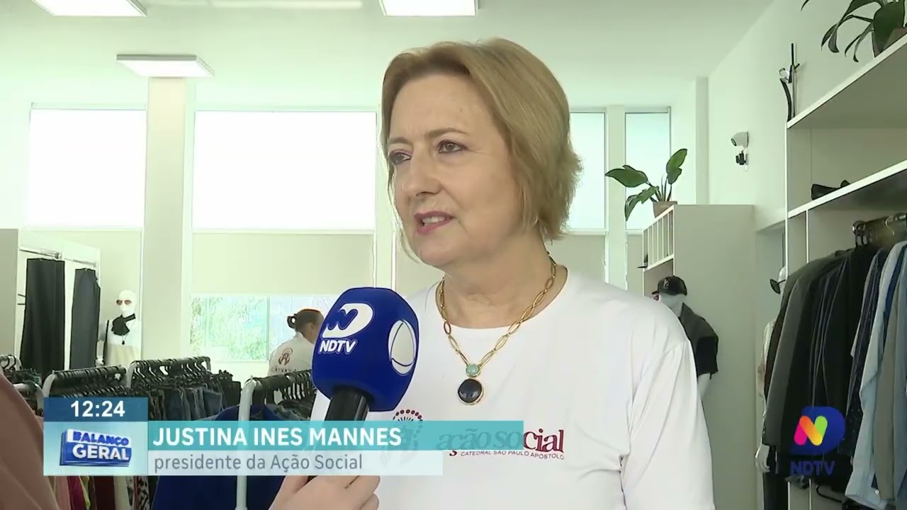 Campanha do Agasalho: Grupo ND entrega mais de 15 mil peças para ação social da Catedral de Blumenau