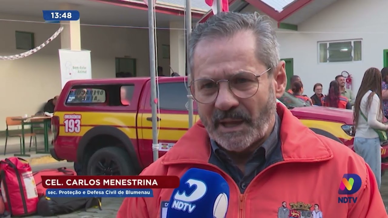 Julho Laranja: Defesa Civil realiza simulado de resposta a desastres em Blumenau