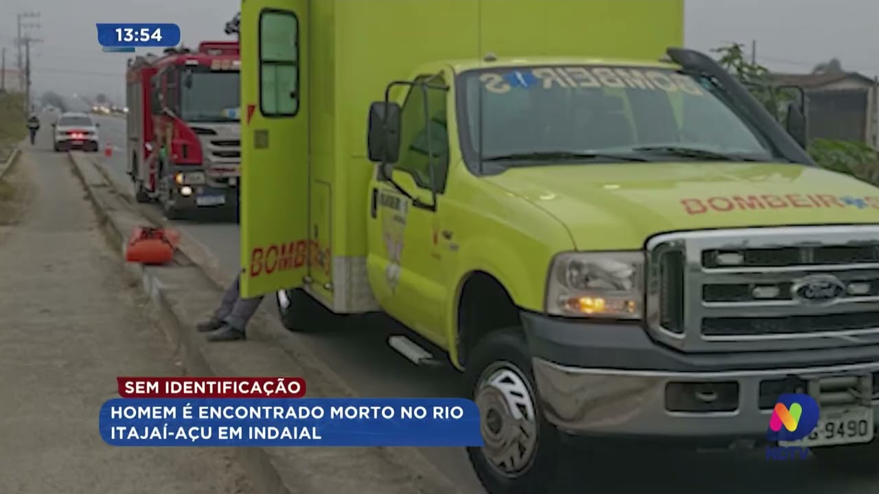 Sem identificação: homem é encontrado morto no Rio Itajaí-Açu em Indaial