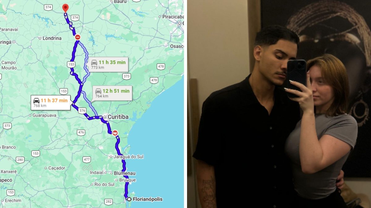 Jovem de Florianópolis viaja 15 horas até São Paulo para encontrar namorado virtual pela primeira vez