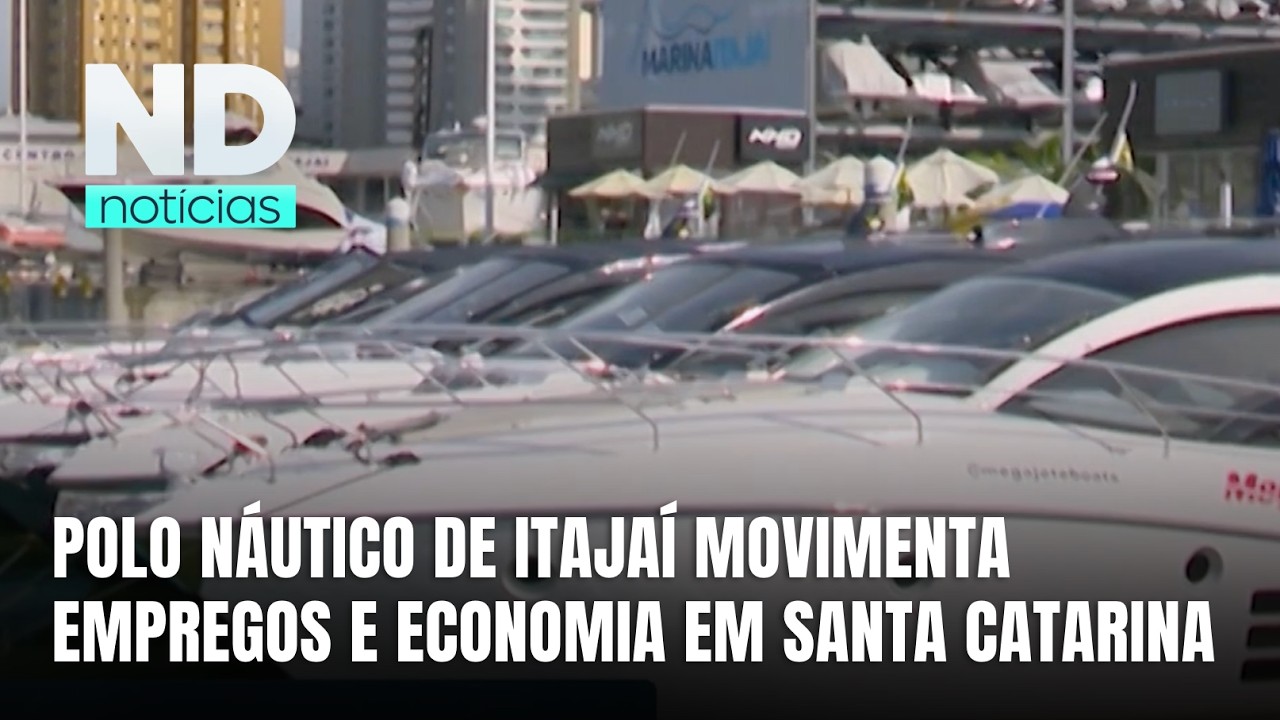 Itajaí lidera produção de embarcações e fortalece economia de Santa Catarina