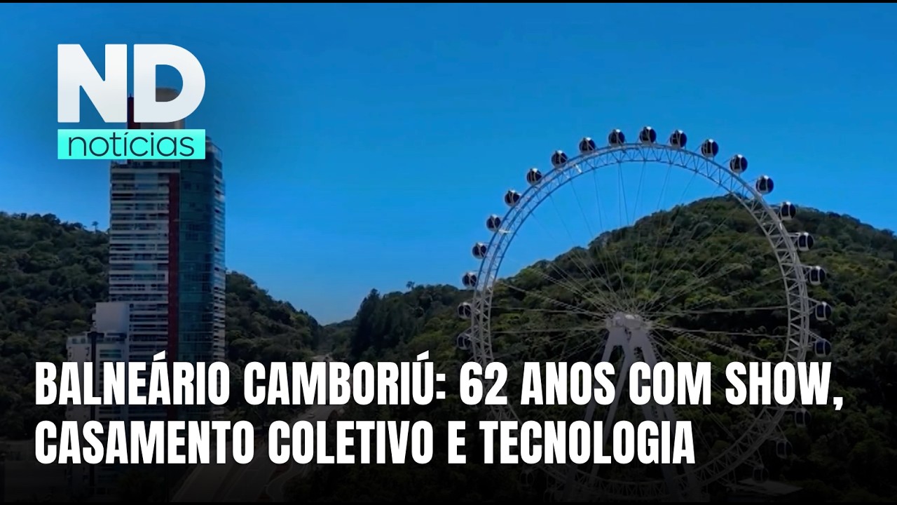 Balneário Camboriú comemora 62 anos com programação especial e tecnologia