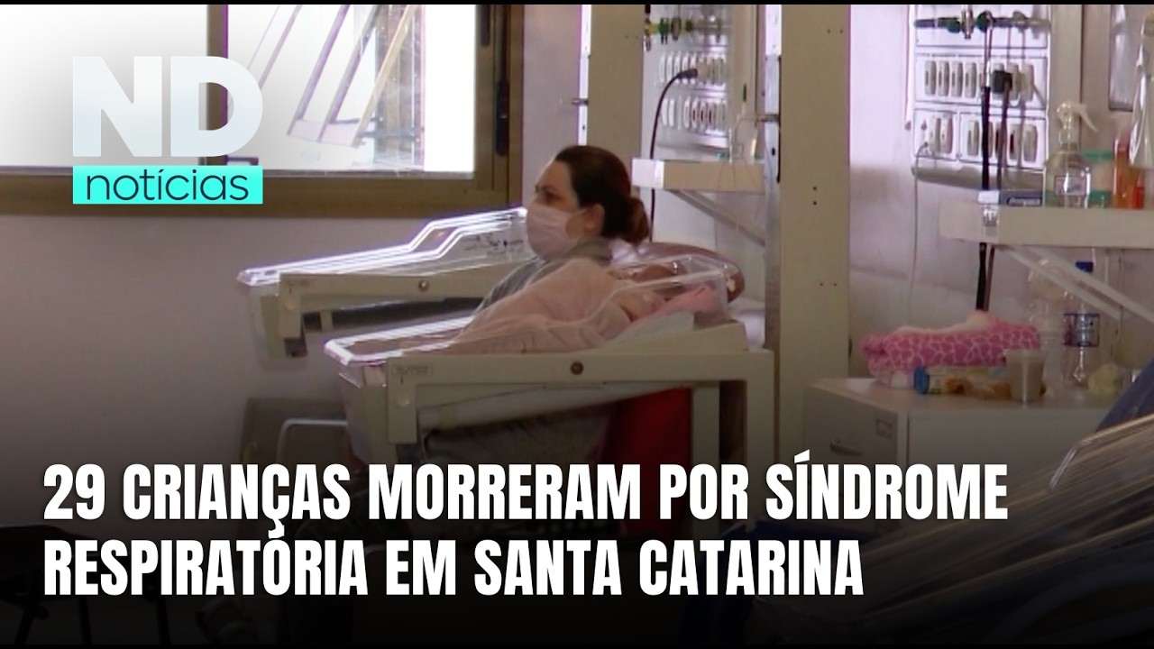 SC registra 29 mortes de crianças por síndrome respiratória em 2026