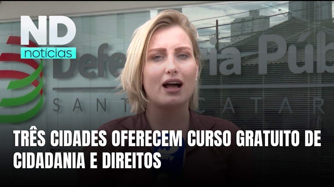 Curso gratuito prepara defensores populares para atuar em comunidades de SC