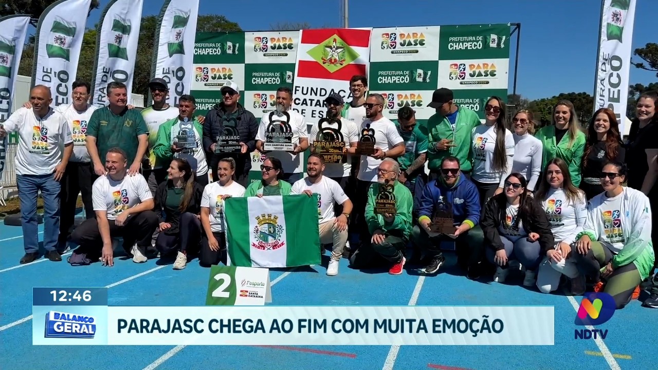 Parajasc chega ao fim com muita emoção e histórias de superação