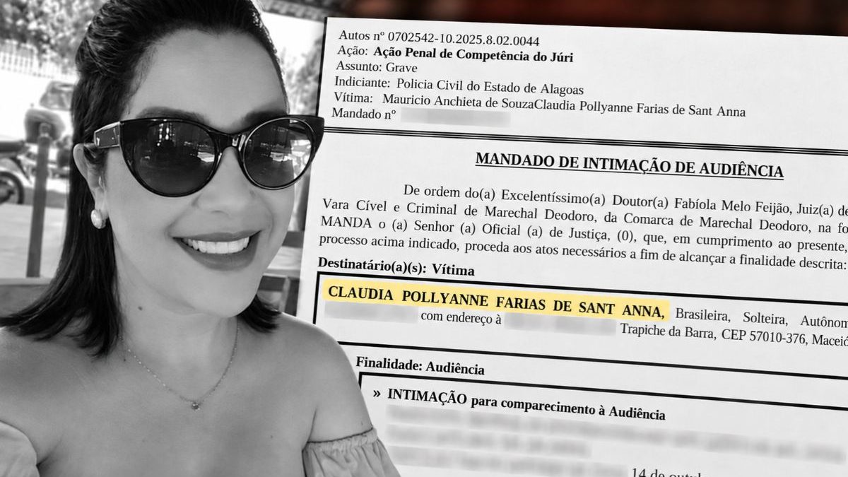 Mulher morre aos 41 anos e, mais de um ano depois, é intimada a depor sobre o próprio assassinato