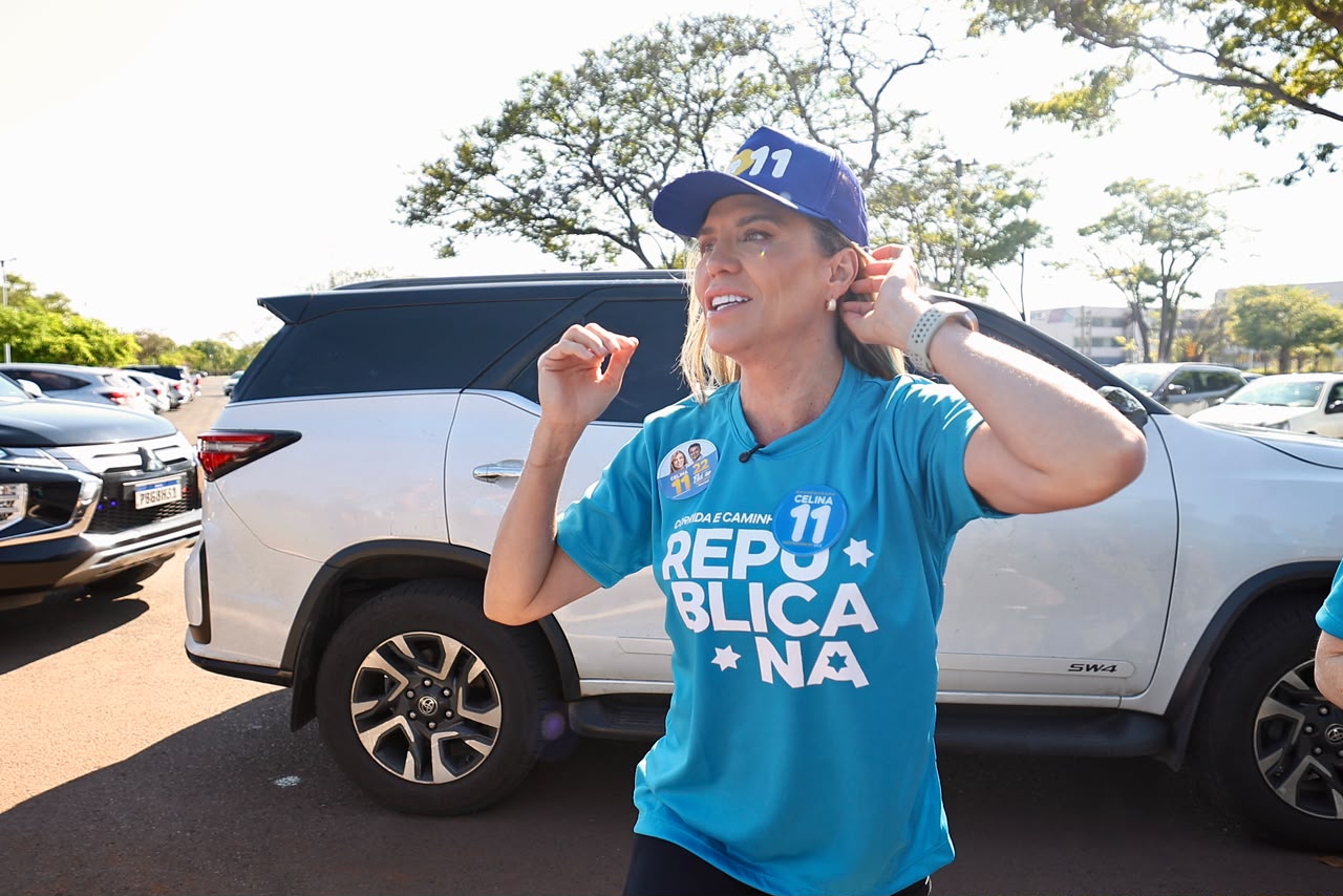 Celina diz que população está engajada e espera resultado positivo nas urnas