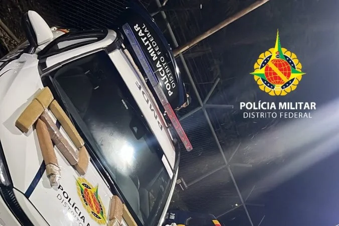 Vítima de violência doméstica denuncia agressor e PMDF apreende R$ 100 mil em maconha