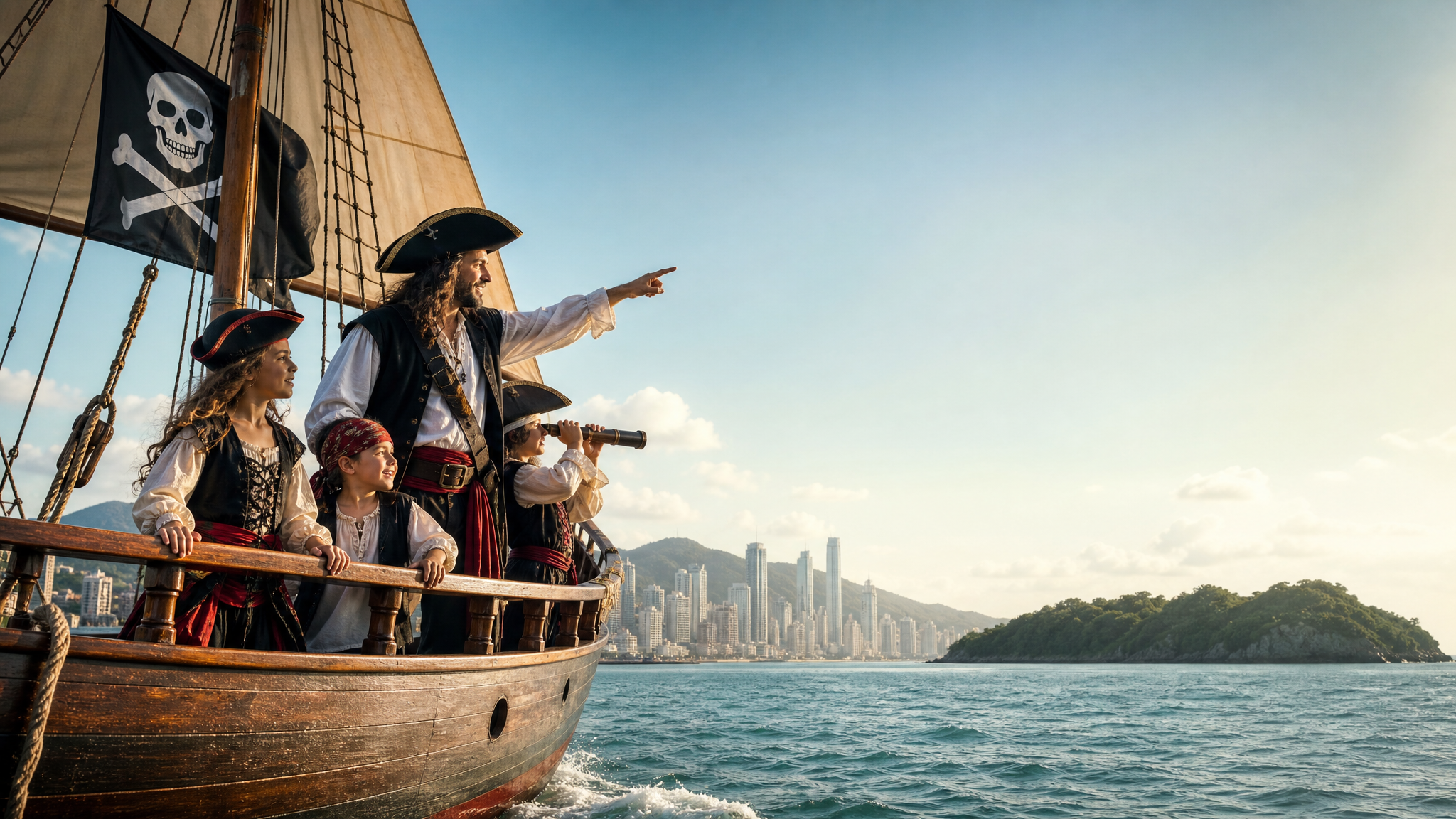 Capa da música Barco Pirata, Rumo a Laranjeiras