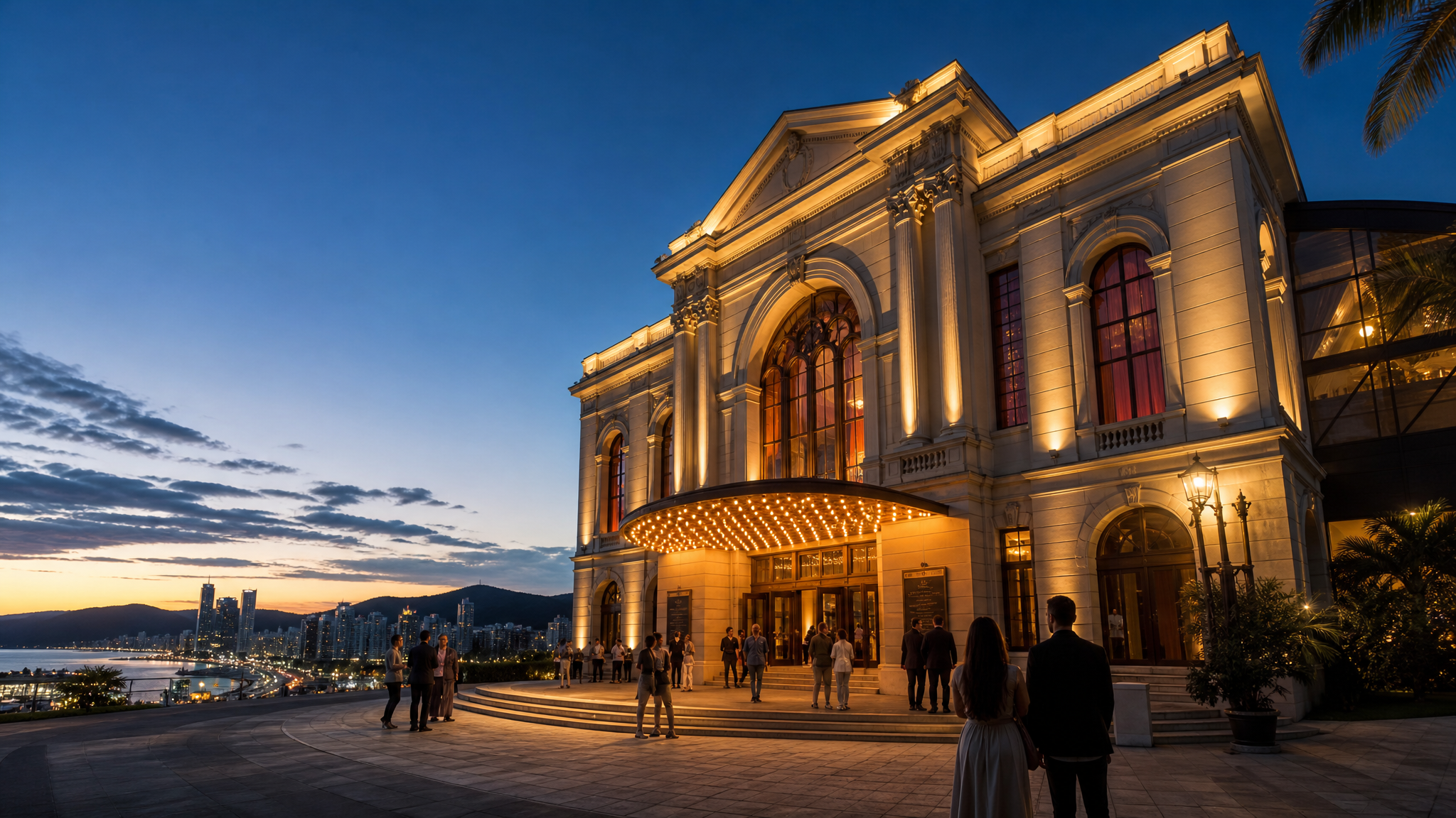 Capa da música Teatro Bruno Nitz, Luzes da Cidade