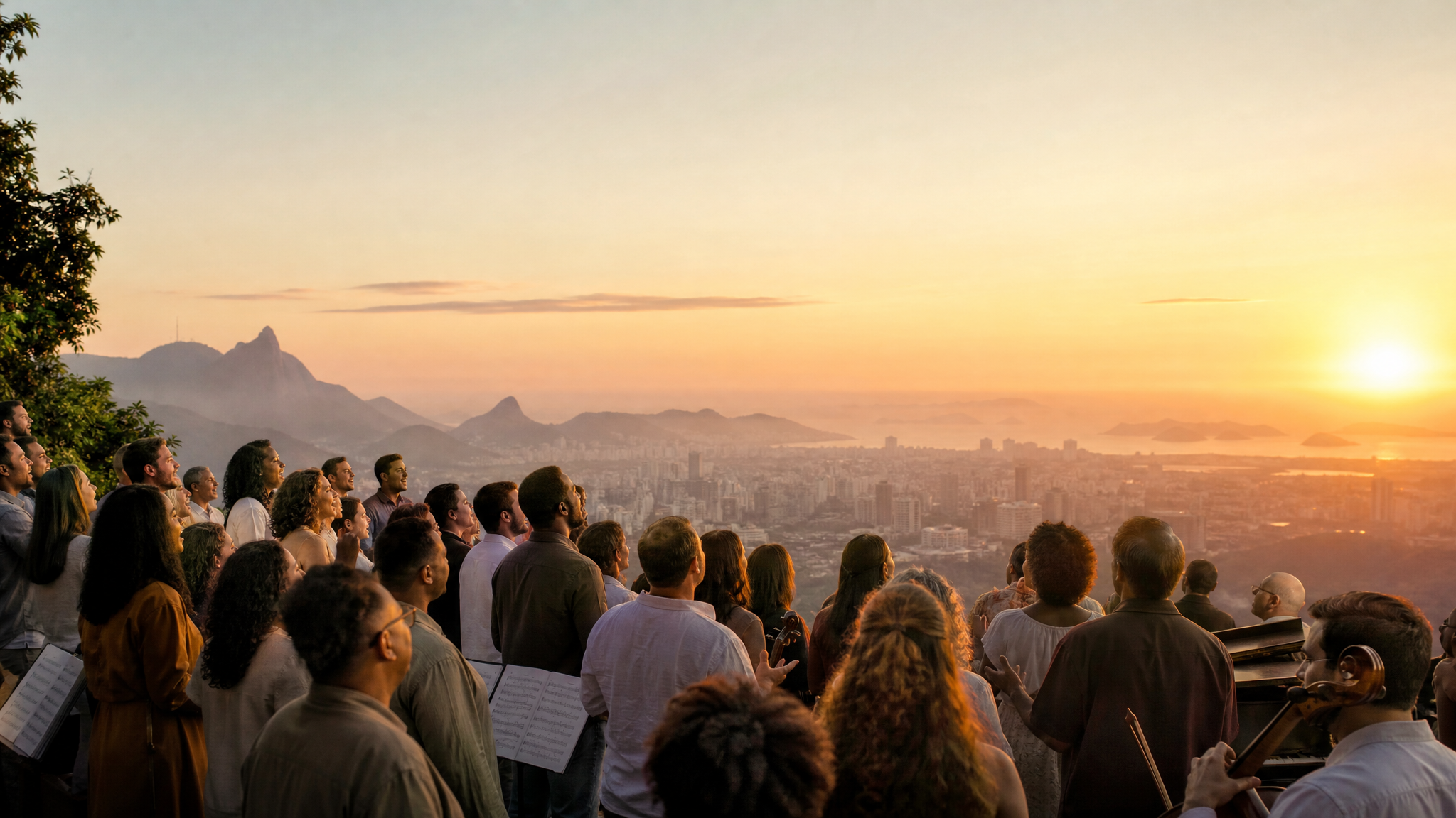 Capa da música Cantaremos ao Amanhecer