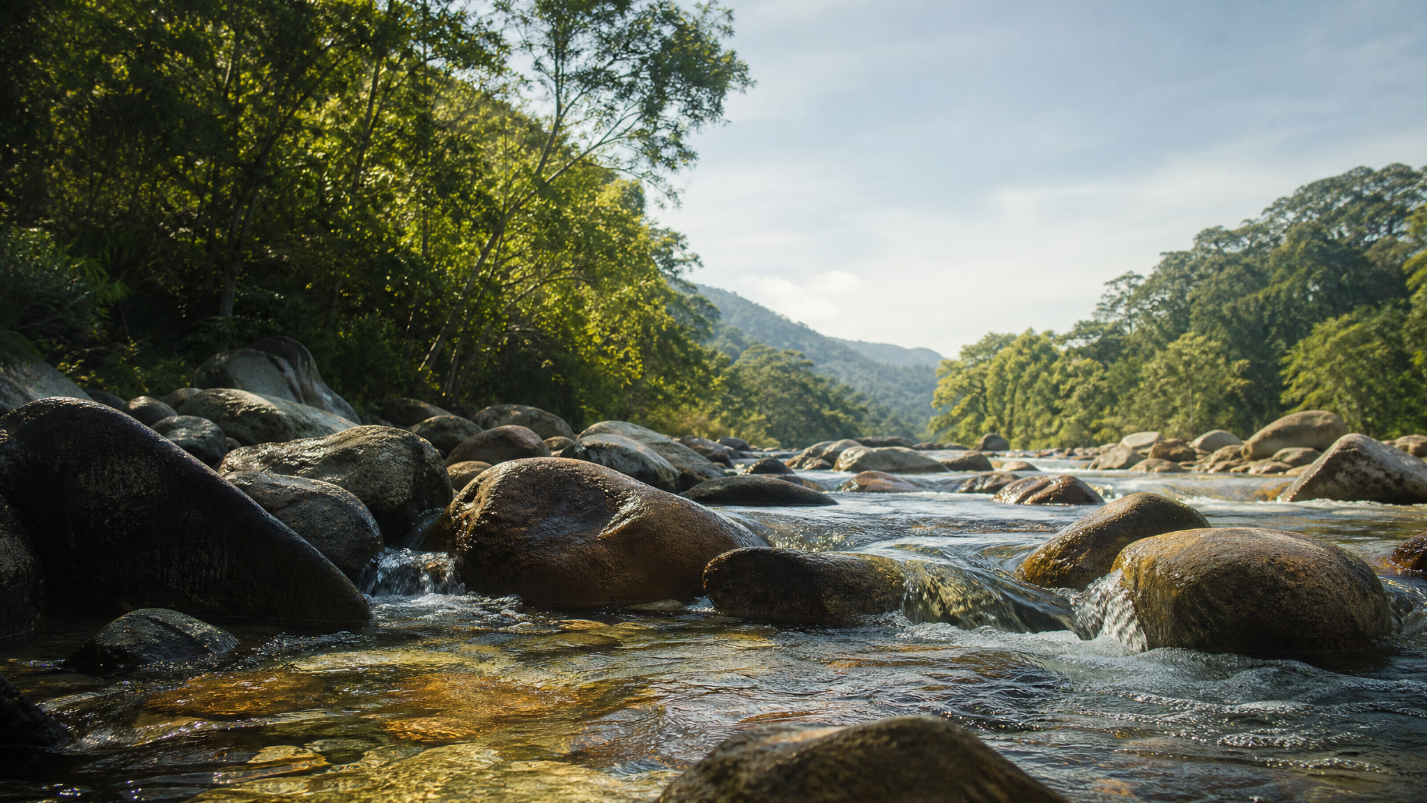 Capa da música Rio entre Pedras