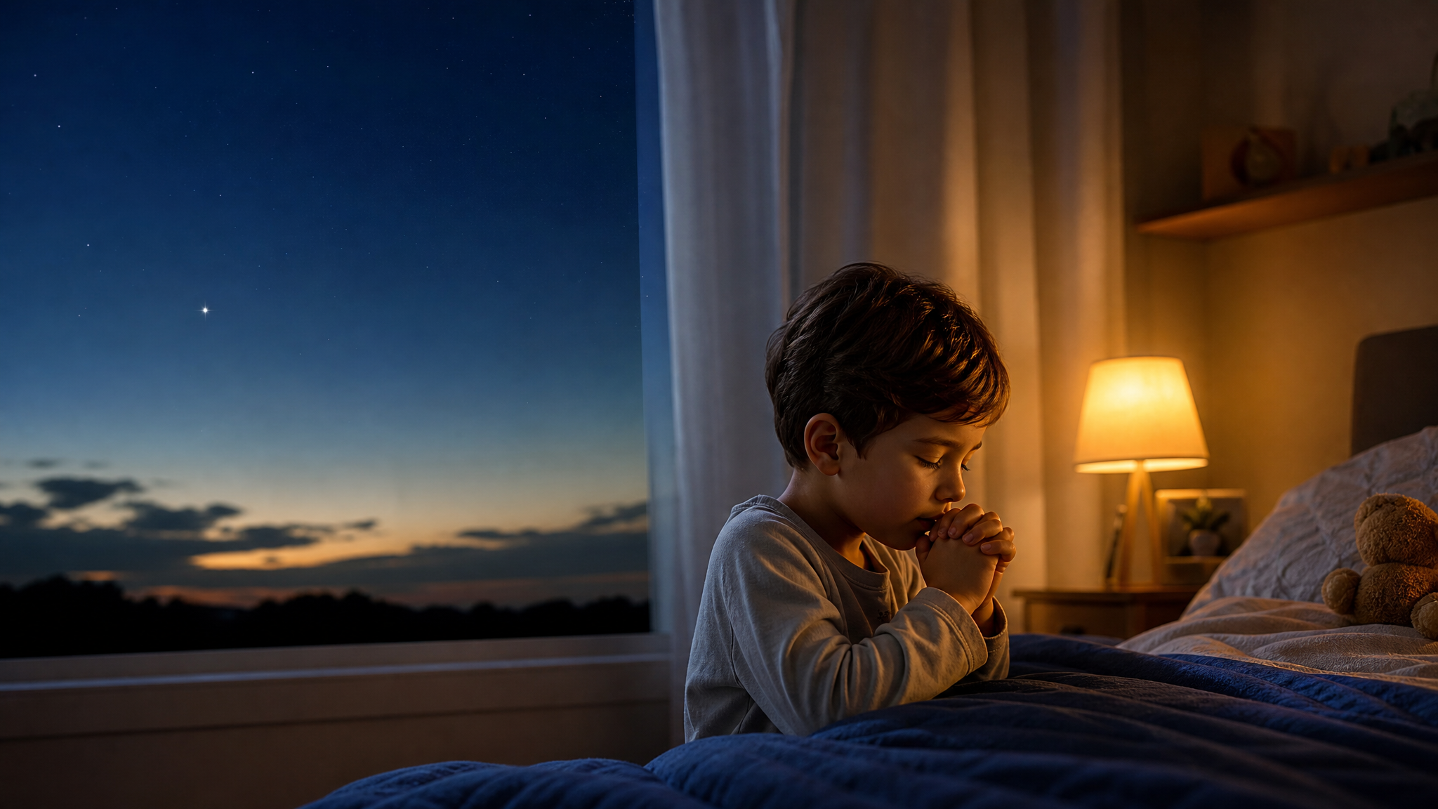 Capa da música Pequena Oração Antes de Dormir