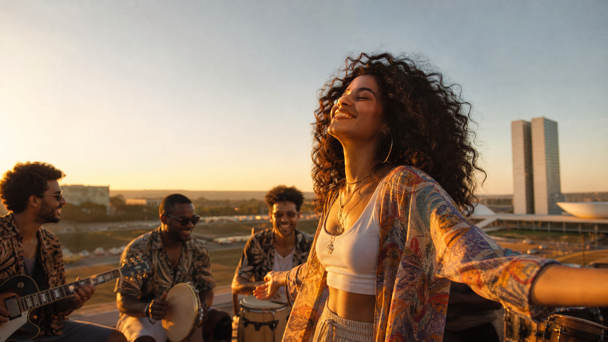 Capa ilustrativa da música Deixa a Alegria Entrar