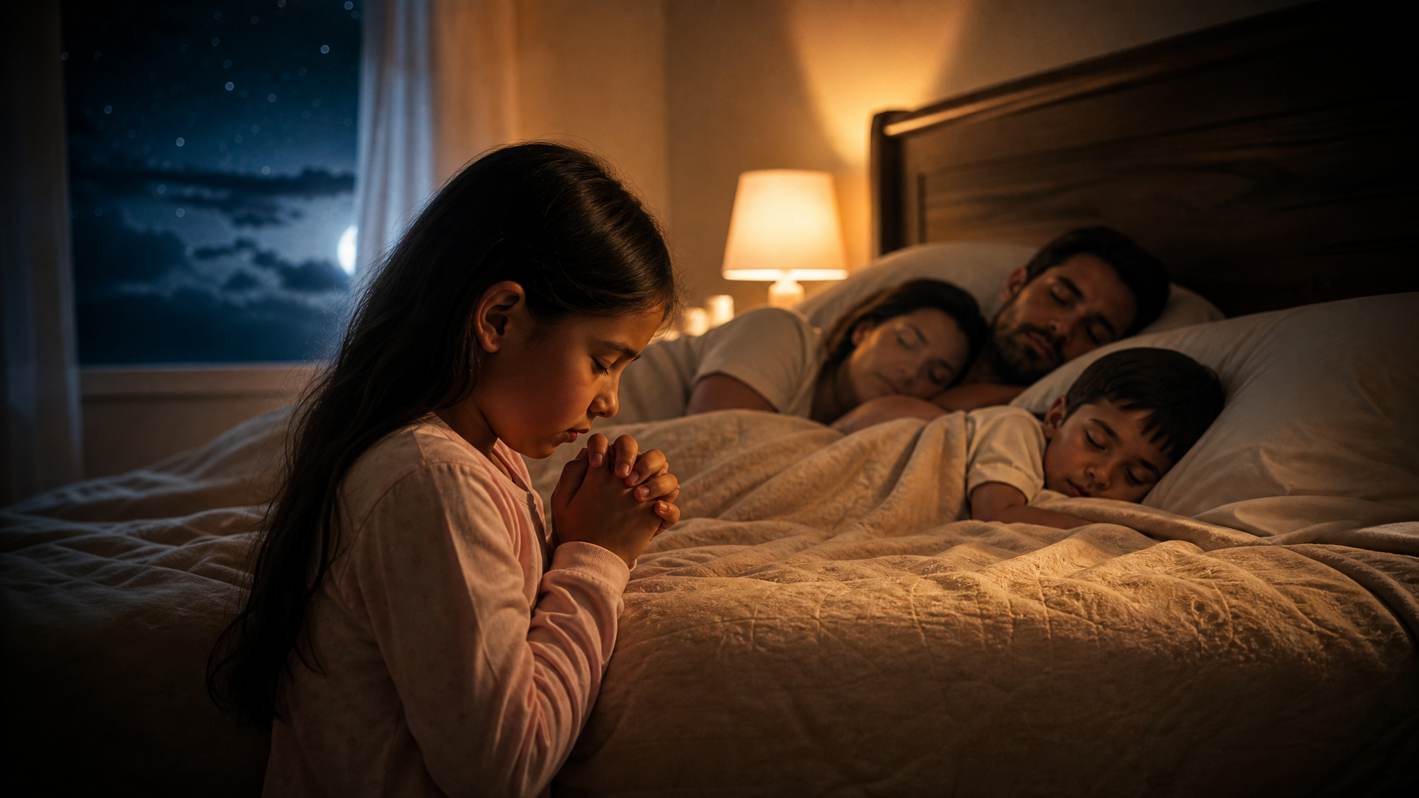 Capa da música Minha Família Dorme em Paz