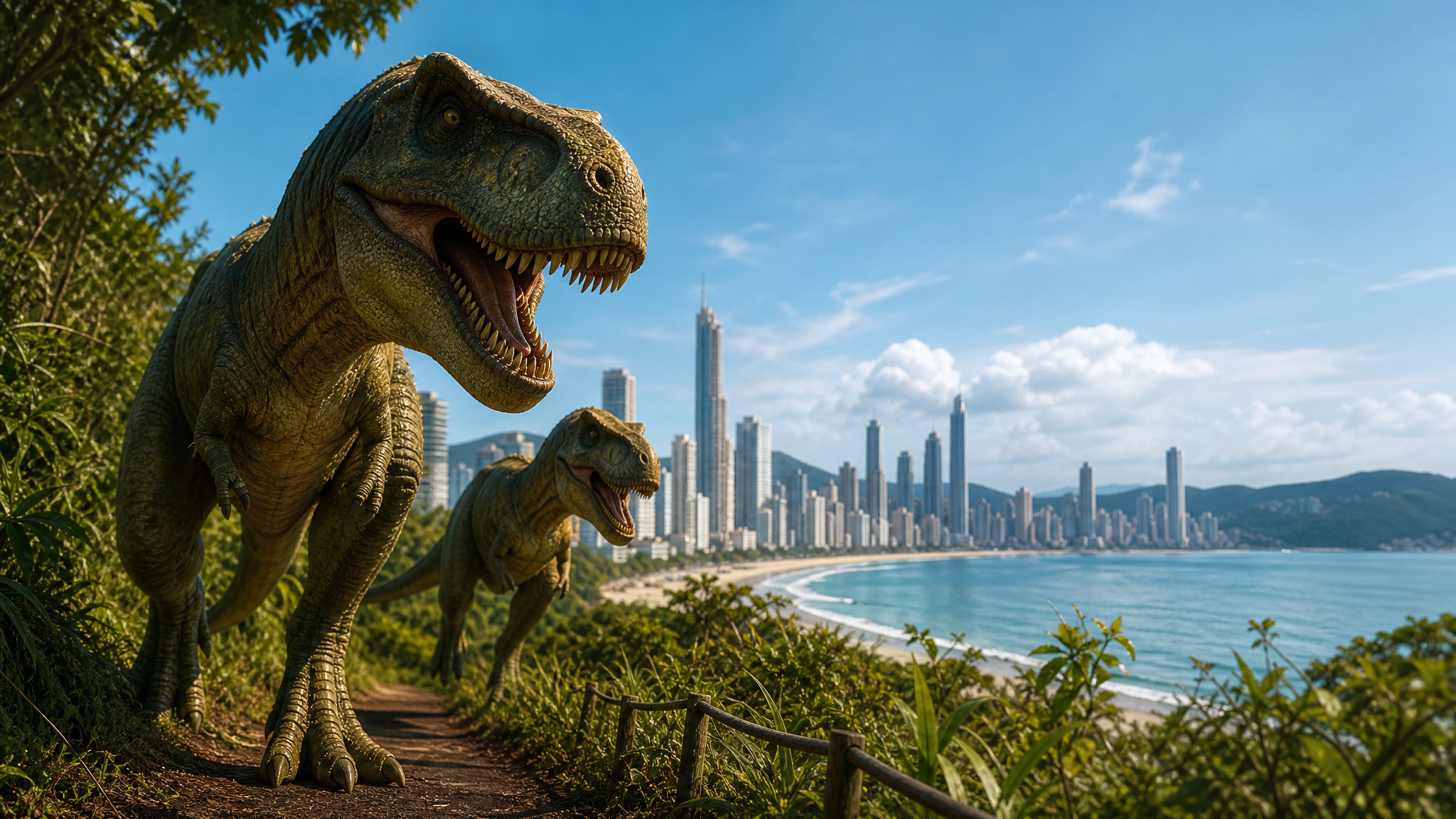Capa da música Quando os Dinossauros Chegaram a BC