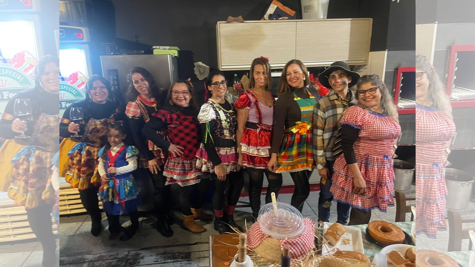 Festa junina reúne trilheiros, amigos e comunidade às margens do Rio Camboriú