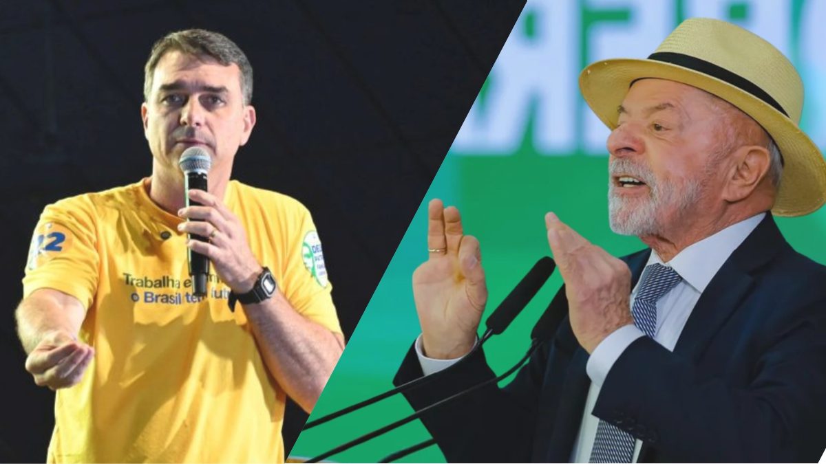 Pesquisa PoderData: Lula ultrapassa Flávio Bolsonaro por 1 ponto, mas empata na margem de erro no segundo turno