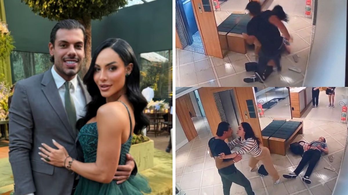 Namorado de Aline Mineiro se envolve em briga em condomínio e caso termina com jovem desacordado; entenda