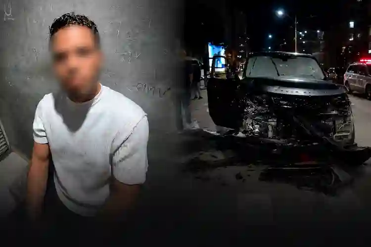 VÌDEO: Motorista sem CNH admite uso de cocaína, causa série de batidas e é preso por tentativa de homicídio em Itapema