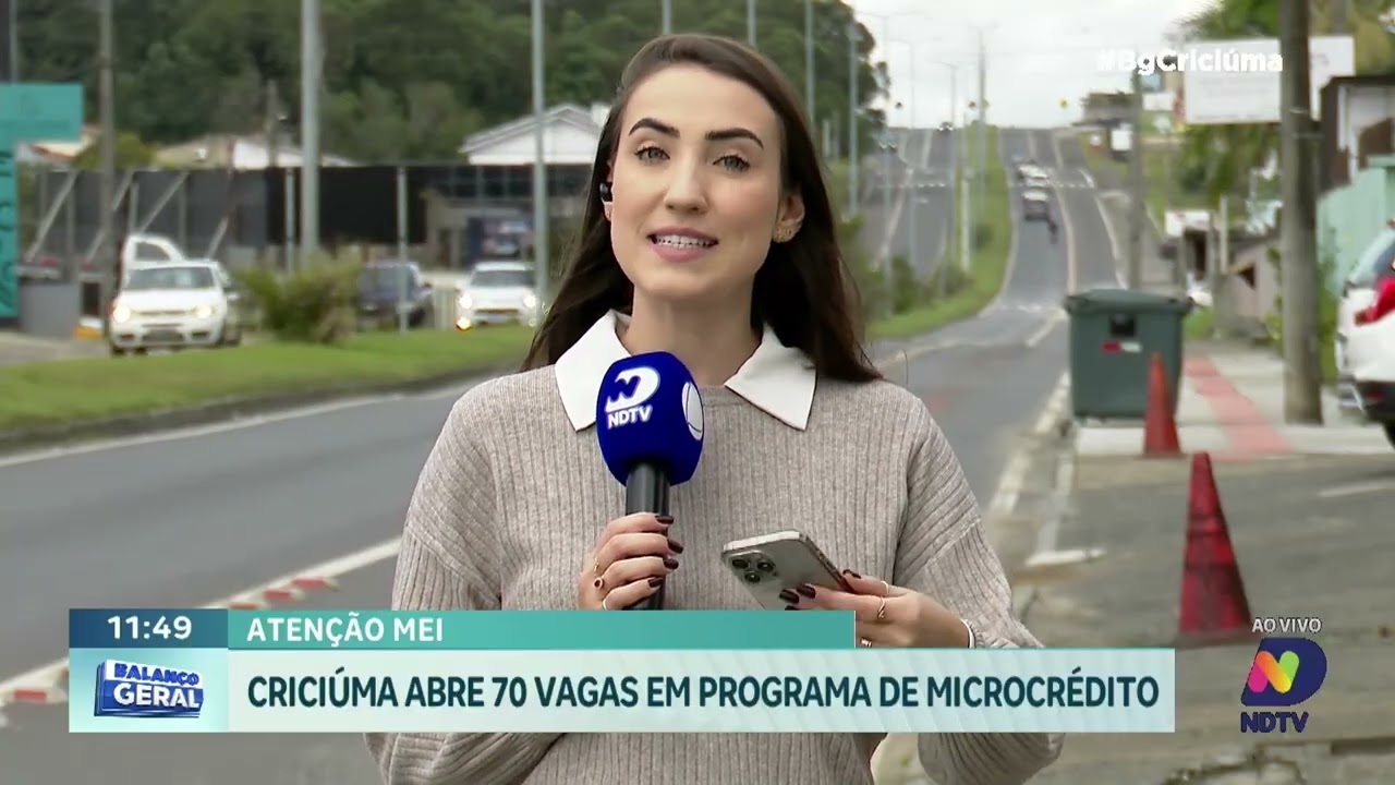 Criciúma abre 70 vagas para programa de microcrédito ao MEI