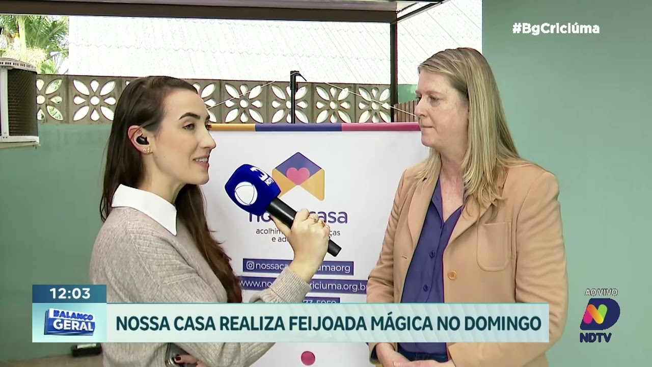 Nossa Casa promove Feijoada Mágica no domingo