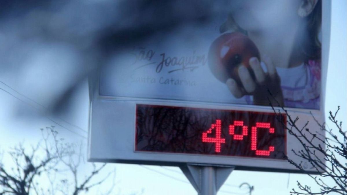 Prepare o casaco: massa de ar polar despenca temperaturas em 5 estados com risco de geada e 4°C até sábado (1)