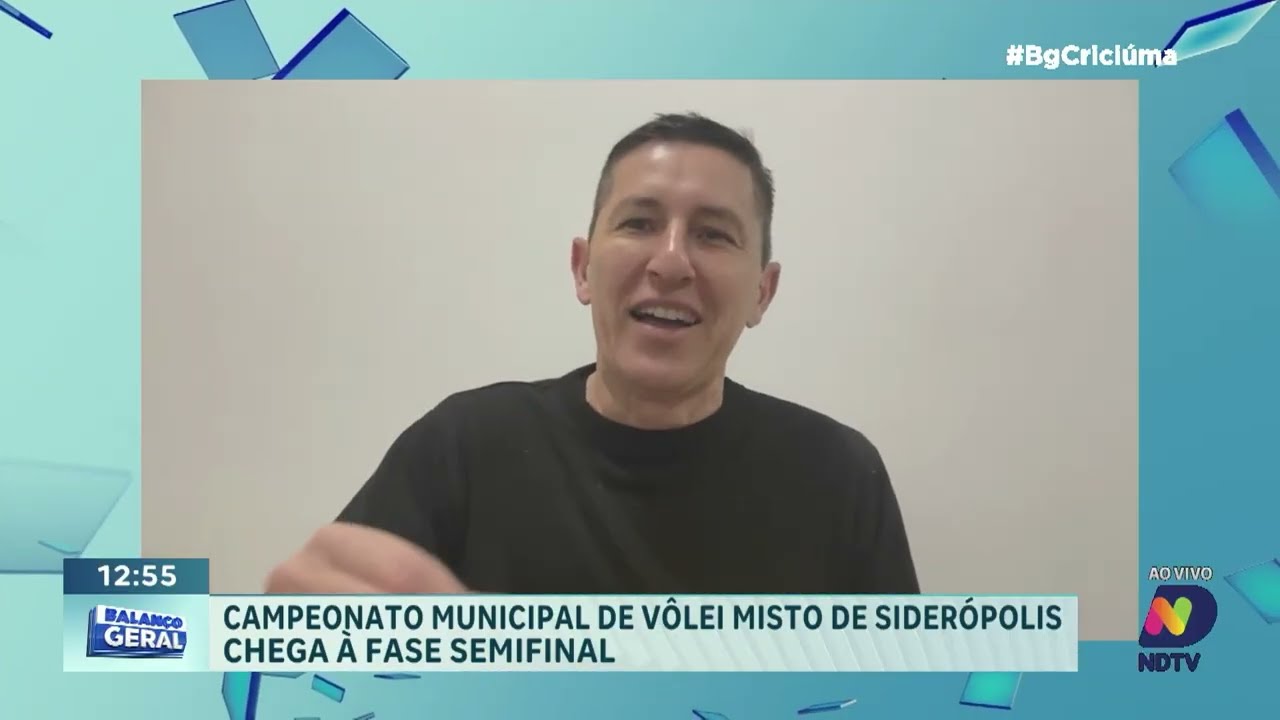Semifinais do vôlei misto de Siderópolis estão definidas