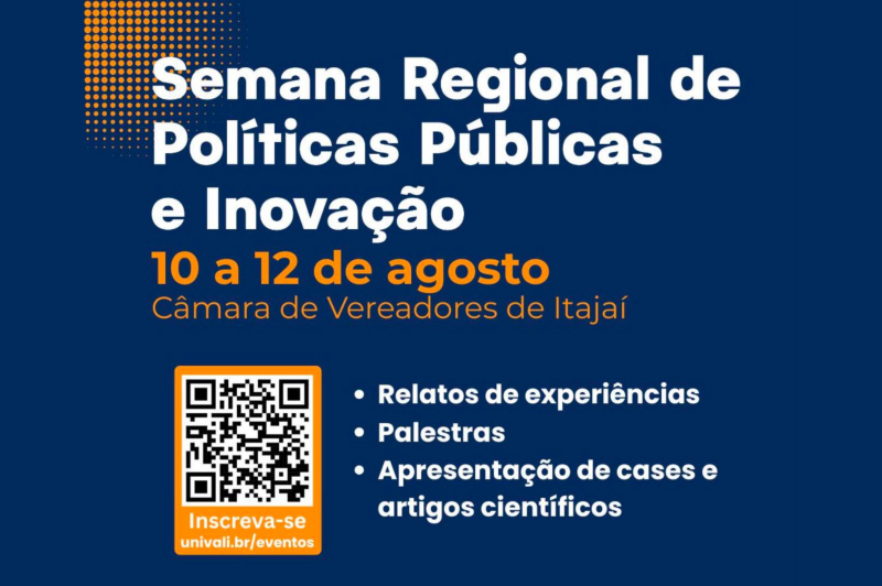 Abertas inscrições gratuitas da Semana Regional de Políticas Públicas e Inovação