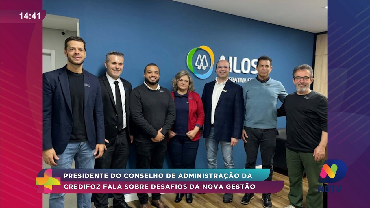 Presidente da Credifoz detalha desafios da nova gestão da cooperativa