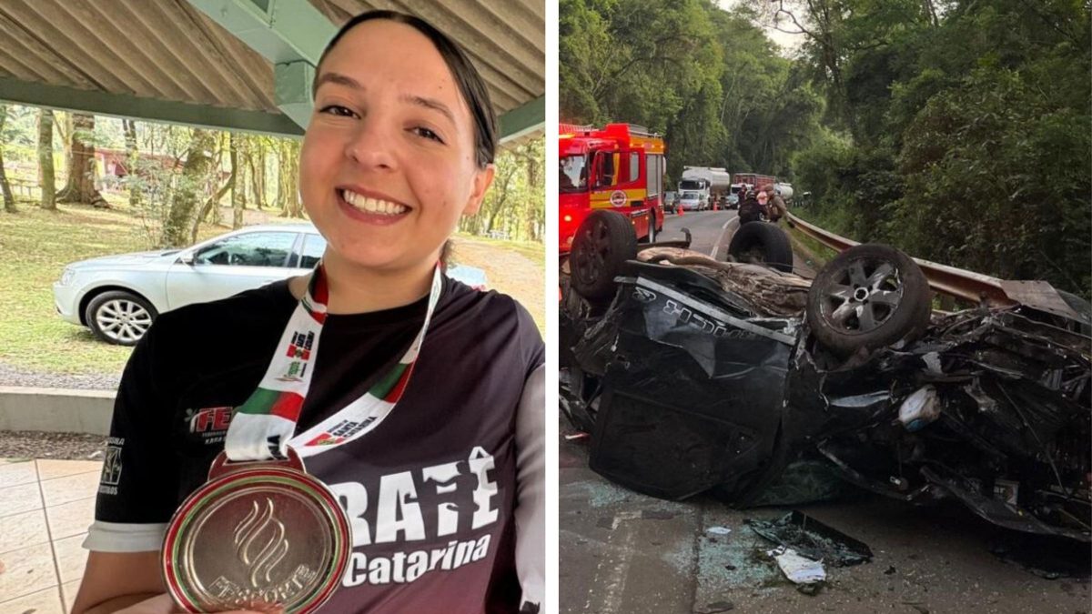 Motorista indiciado pela morte da campeã mundial Sarah Held deixa a prisão após 77 dias em SC