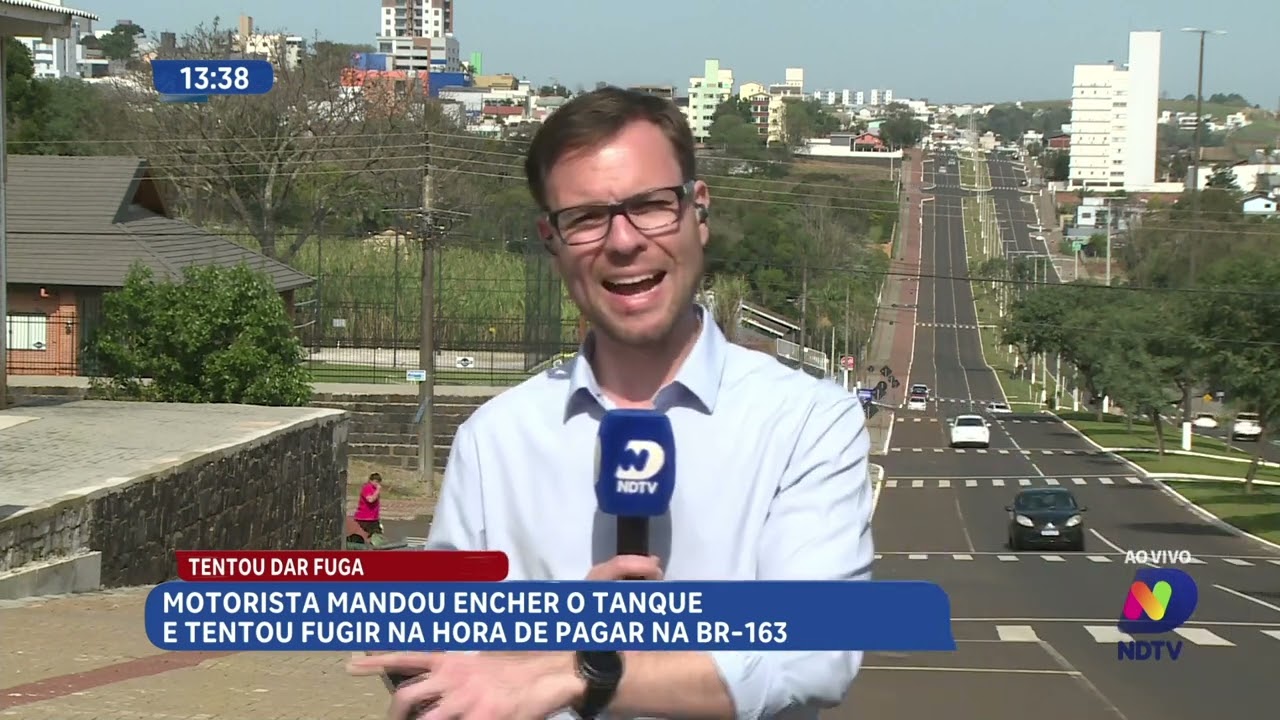 Homem é preso após abastecer veículo e fugir sem pagar combustível