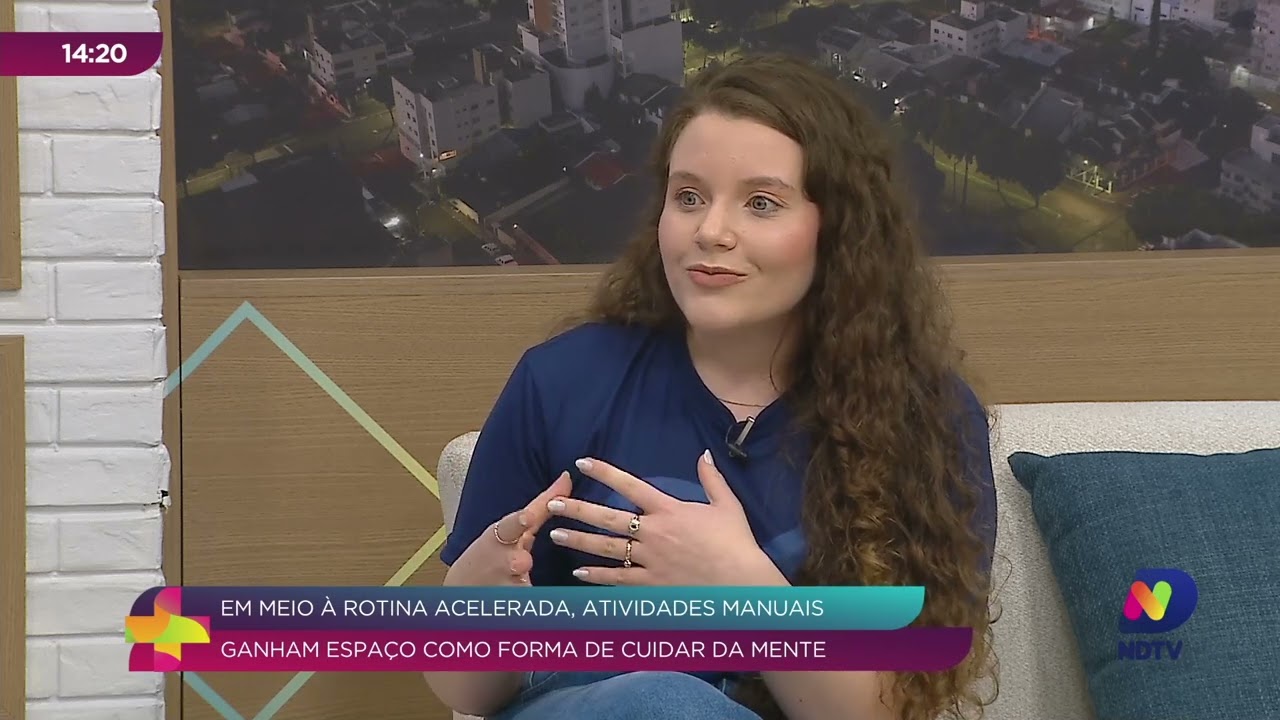 Bordado e artesanato ajudam a reduzir estresse e ansiedade