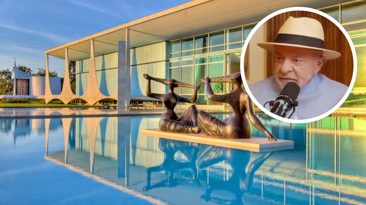‘É muito desumano’: Lula reclama de morar no Palácio da Alvorada e diz que local é lindo apenas para fotos