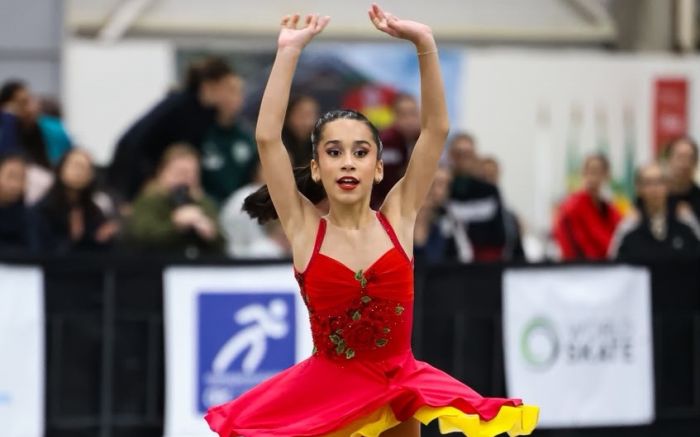 Itajaiense conquista dois títulos no Troféu Brasil de patinação artística