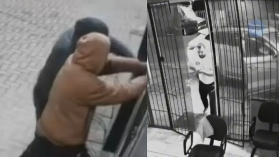 Policial militar quase surpreende ladrões durante furto em loja de celulares