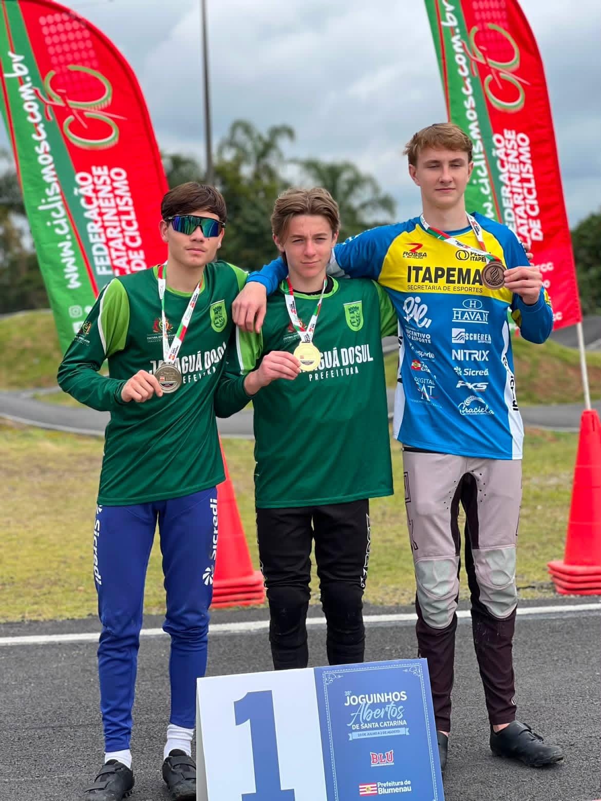 Itapema conquista quatro medalhas no skate e BMX