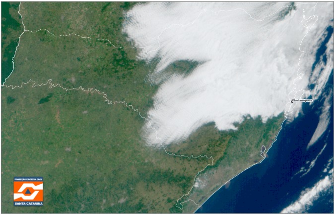 Monitoramento Meteorológico DC/SC 31/07 11:50 - Secretaria de Estado da Proteção e Defesa Civil de Santa Catarina