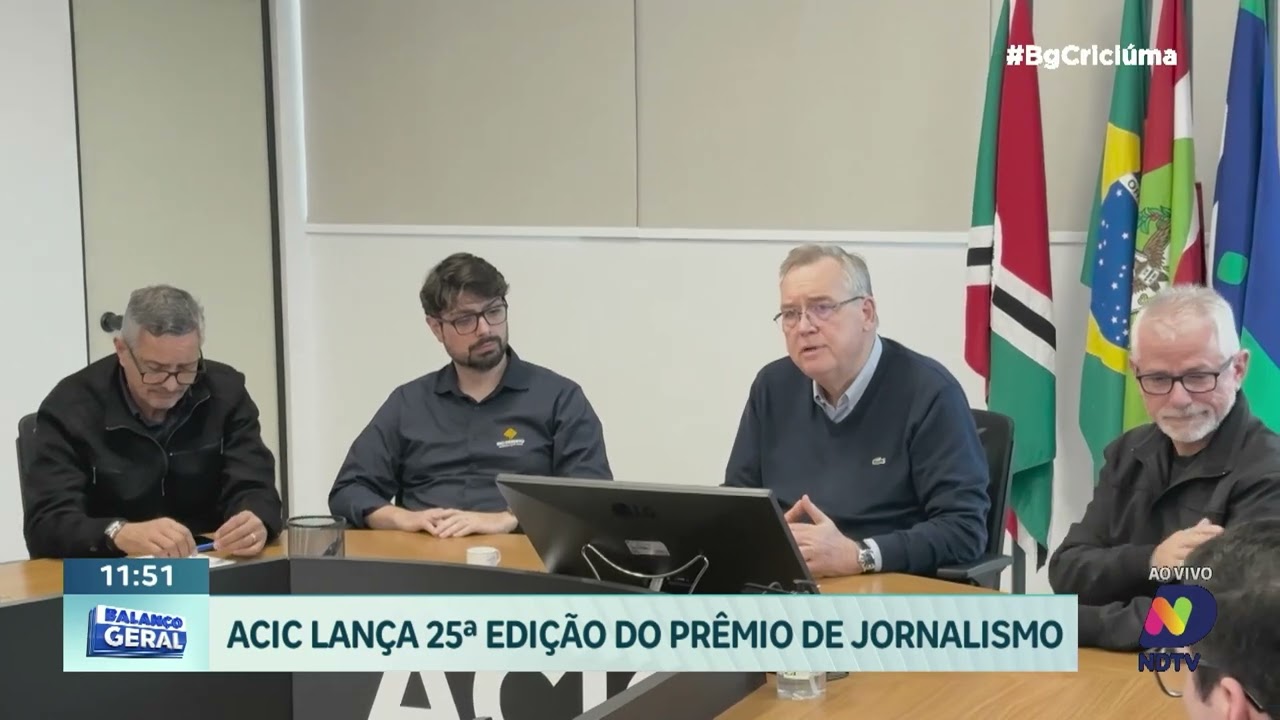Acic lança prêmio de jornalismo com mais de R$ 37 mil em prêmios
